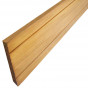 Schuttingplank hardhout bankirai 1,6 x 14,5 cm (180 cm) geschaafd v-groef