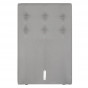 Boxspring hoofdbord | stof Inari grijs 91 | 70 cm geknoopt