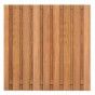 Schutting hardhout keruing recht 17L (180 x 180 cm) v-groef schermdikte 4,5 cm
