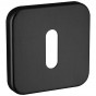 Sleutelrozet klikvast | KV2130 vierkant | mat zwart