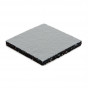 Granulaat onderleggers - aluminium - 10 x 10 cm (150 stuks)