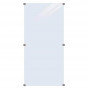Glasplaat | Gehard glas 6 mm helder glas (90 x 180 cm)