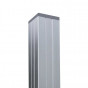 Tuinpaal zelfbouw Modular/Mix & Match blank aluminium 97 cm tbv 97 cm