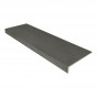 Overzettrede met neus | Laminaat | Betonlook Dark Grey Stone | 130 x 38 cm