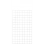 Draadmat staal | Cubic recht naturel (80 x 140 cm)