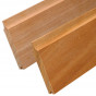 Rabatdeel hardhout bankirai dubbelzijdig rabat 2,1 x 14,5 cm (180 cm) geschaafd 