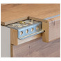 Stabilisatieprofiel tbv Floer traptreden 145 cm - Aluminium - 125 cm