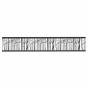 Deco lamel Como antraciet aluminium - Bomen (180 x 30 cm)