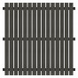 Schutting composiet Dark Line antraciet met antraciet aluminium frame (180 x 180 cm)