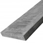 Platen (lateien) beton lichtgrijs (3,2 x 25 x 186 cm)