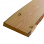Boomschors plank lariks douglas 3,0 x 35,0/45,0 cm (2,50 mtr) bezaagd
