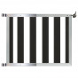 Tuinhek poort composiet Design antraciet met alu frame incl. hang- en sluitwerk (100  x  80 cm)