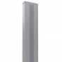 Wandprofiel Modular/Mix & Match blank aluminium 2,5 x 6,8 x 200 cm