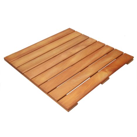 Terrastegel hardhout Almendrillo 50 x 50 cm (22 mm) vlak geschaafd - geolied