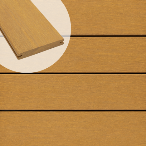 Vlonderplank hardhout Bankirai 2,5 x 14,5 cm vlak