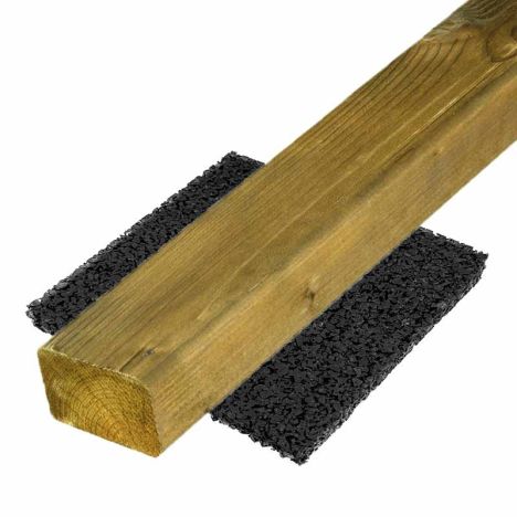 Granulaat onderleggers - 10 x 10 cm (10 stuks) voor 1 m2 vlonder