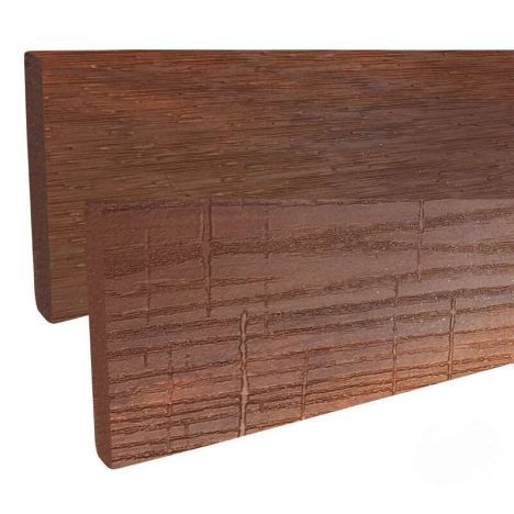 Randafwerking composiet Ipe-kleur (2,2 mtr)