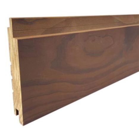 Thermo Radiata Pine stripes XL 2,8 x 12,2 (14) cm - 4.80 meter