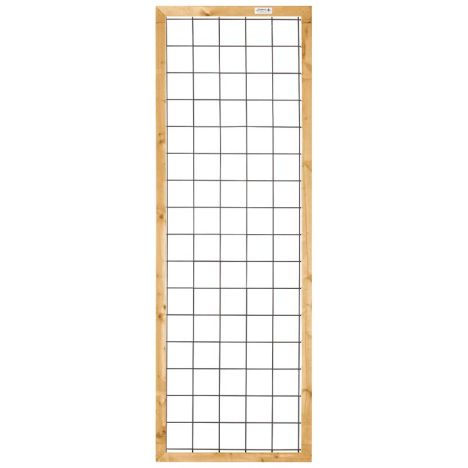 Draadscherm Royal verzinkt met Douglas kader (60 x 180 cm)