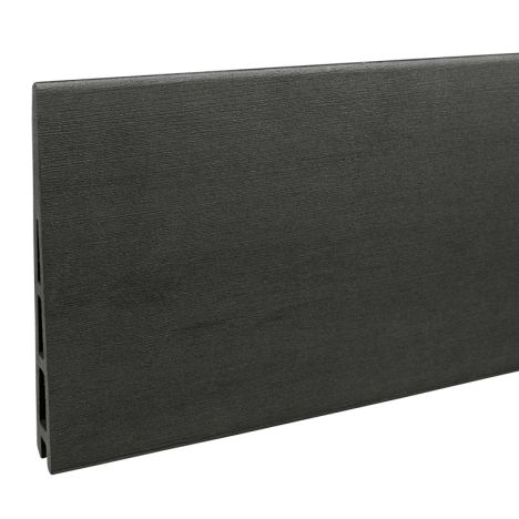 Mix & Match lamel - composiet - Zweeds rabat antraciet - 180 x 14 cm (2 stuks)