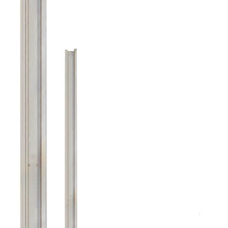 Aluminium deurstopper tbv Modular&Mix/Match geanodiseerd (200 cm)