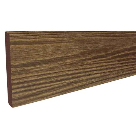 Randafwerking composiet driftwood brown (3 mtr)