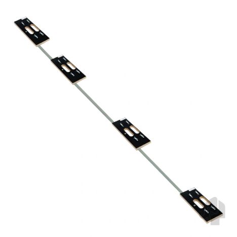 Freesmal losse rail - Swing VS-25 - lengte 250 cm