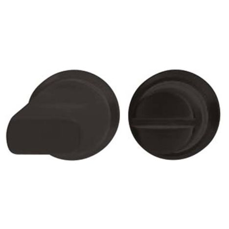 Deurbeslag - Nero - Toilet vrij-bezet - Mat zwart