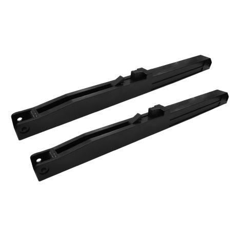 Softclose systeem Nero tbv schuifdeursysteem - Zwart - Set 2 stuks