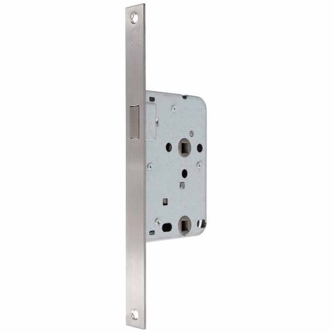 Magneet binnendeurslot RVS - vrij/bezetslot