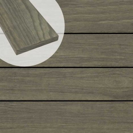 Vlonderplank Accoya gray 2,5 x 14,5 cm vlak