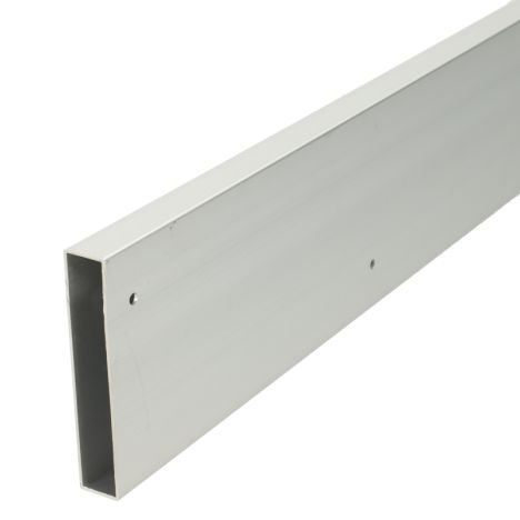 Ligger aluminium blank 180 x 7 cm (3 stuks) incl. schroeven