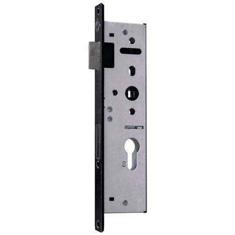 Binnendeurslot - Mechanisch - Cilinderslot smal - Voorplaat zwart