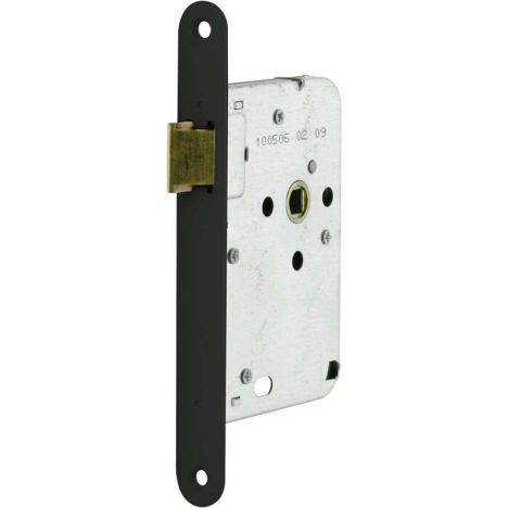 Binnendeurslot zwart - loopslot model 1255