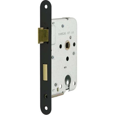 Binnendeurslot zwart - cilinderslot model 1269