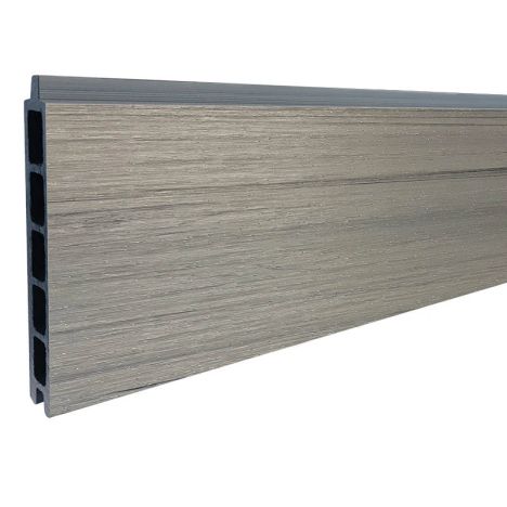 Mix & Match lamel - composiet co-ex - natural grey - 180 x 14 cm (2 stuks)