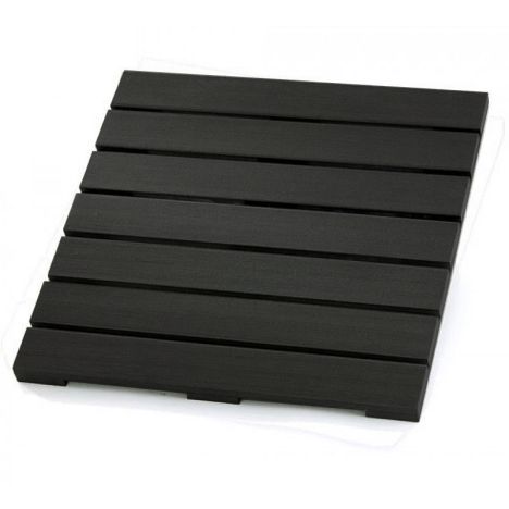 Terrastegel composiet 50 x 50 cm antraciet FSC (24 mm) massief