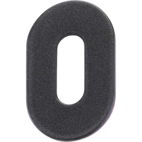 Deurbeslag - Ibiza - Sleutelrozet - Gunmetal black