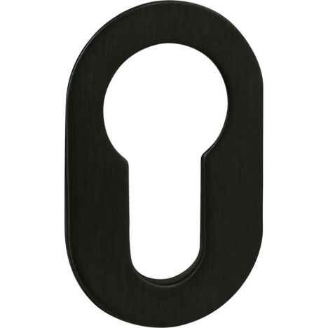 Deurbeslag - Ibiza - Cilinderrozet - Zwart gepoedercoat