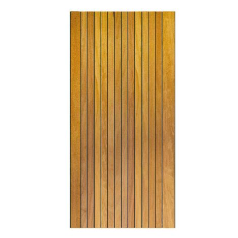 Tuindeur hardhout Almendrillo Stripes Black (100 x 180 cm) dikte 4,5 cm