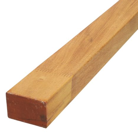 Balk hardhout gevingerlast 40 x 60 mm
