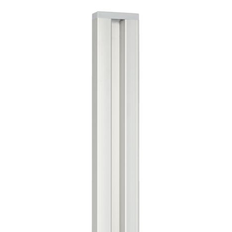 Wandprofiel zelfbouw Modular/Mix & Match blank aluminium 2,5 x 6,8 x 200 cm