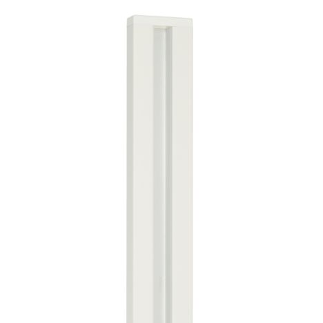 Wandprofiel zelfbouw Modular/Mix & Match wit aluminium 2,5 x 6,8 x 200 cm