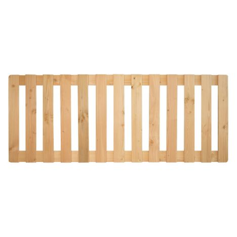 Tuinhek Douglas Luxe recht 13L rvs (180 x 70 cm) geschaafd