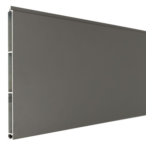 Mix & Match lamel - aluminium - antraciet - 180 x 28 cm (2 stuks)