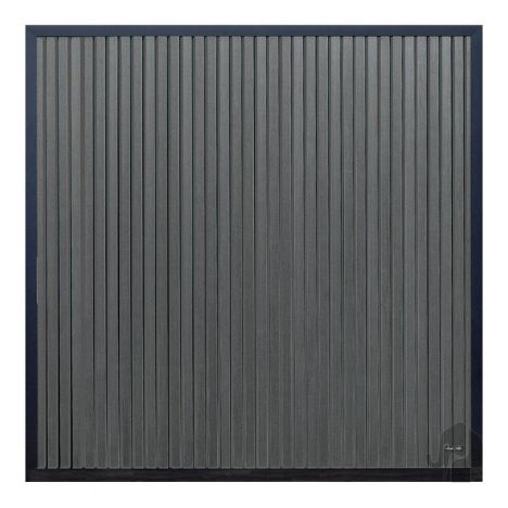Schutting composiet co-ex Dark Line - Antraciet (180 x 180 cm)