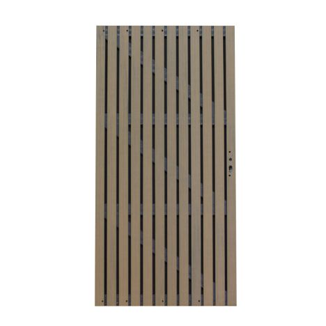 Tuindeur composiet co-extrusie Stripes Oak (90 x 180 cm)