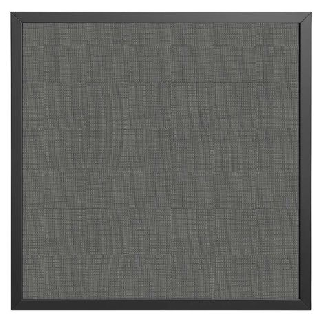 Schutting Sereno Textileen Granite Weave- Antraciet aluminium kader (180 x 180 cm)