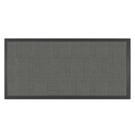 Schutting Sereno Textileen Granite Weave- Antraciet aluminium kader (180 x 90 cm)