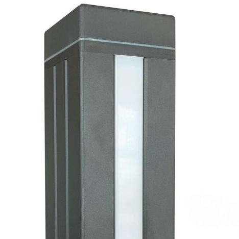 Led-lichtstrip verticaal - 180 cm - tbv aluminium sleufpalen